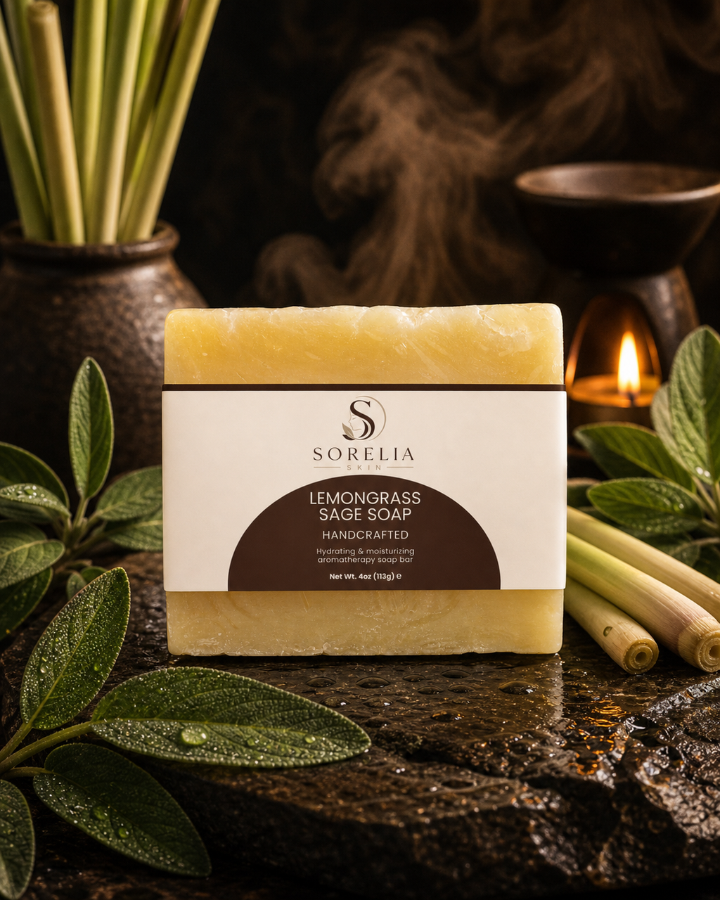 Lemongrass & Sage Soap